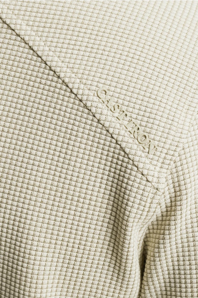 POLO MET WAFELSTRUCTUUR CPSS2504889 7014 SILVER BIRCH